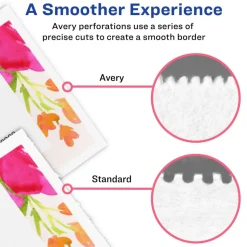 Avery Door Hangers With Tear-Away Cards, 2 Cards Per Sheet, Pack Of 40 Hangers