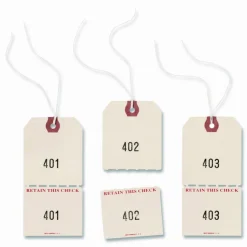 Avery Duplicate Auto Park Tags, Strung, 4 3/4