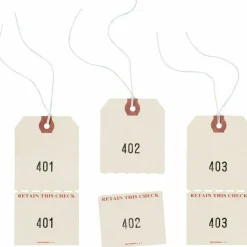 Avery Duplicate Auto Park Tags, Strung, 4 3/4