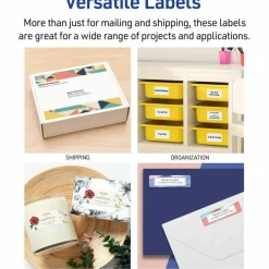 Avery Easy Peel Address Labels With Sure Feed Technology, 5160, Rectangle, 1