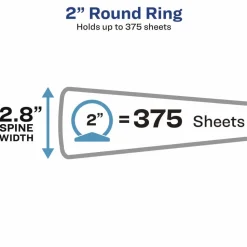 Avery Economy 3-Ring Binder, 2