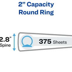 Avery Economy 3-Ring Binder, 2