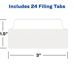 Avery Filing Ultra Tabs, 3