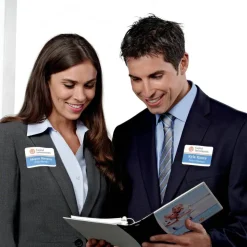 Avery Flexible Name Badge Labels, 5395, 2 1/3