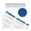 Avery High Visibility Labels With Sure Feed For Laser Printers, 5294, Round, 2-1/2" Diameter, White, Pack Of 300