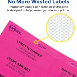 Avery High-Visibility Permanent Laser ID Labels, 5971, 1