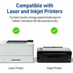 Avery High-Visibility Permanent Laser ID Labels, 5972, 1