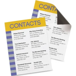 Avery Inkjet Magnet Sheets, 8 1/2