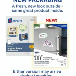 Avery Inkjet Magnet Sheets, 8 1/2