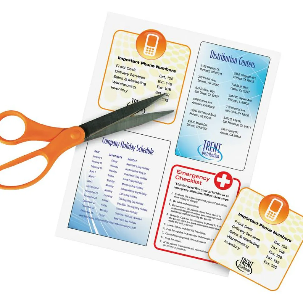 Avery Inkjet Magnet Sheets, 8 1/2" x 11", Pack Of 5 Sheets
