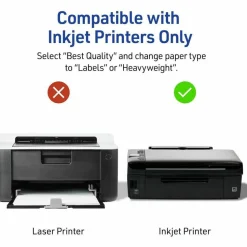 Avery Inkjet Printer T-Shirt Transfer Paper, 3275, Letter Size (8 1/2