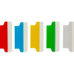 Avery Insertable Self-Adhesive Index Tabs With Printable Inserts, 1-1/2