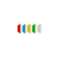 Avery Insertable Self-Adhesive Index Tabs With Printable Inserts, 1-1/2