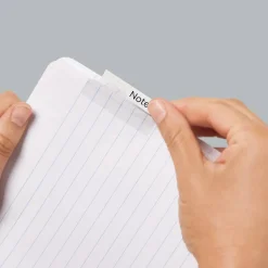 Avery Insertable Self-Adhesive Index Tabs With Printable Inserts, 1.5