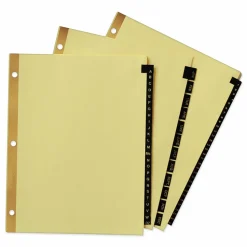 Avery Jan-Dec Dividers For 3 Ring Binders, 8-1/2