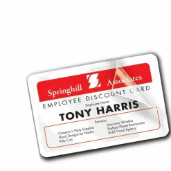 Avery Laminated I.D. Cards, Box Of 30