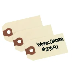 Avery Manila "G" Shipping Tags - 2.75" Length x 1.37" Width - Rectangular - 1000 / Box - Manila