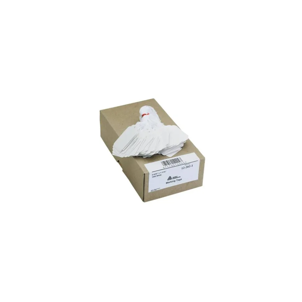 Avery Marking Tags, 2 1/10" x 1 2/5", White, Pack Of 1,000