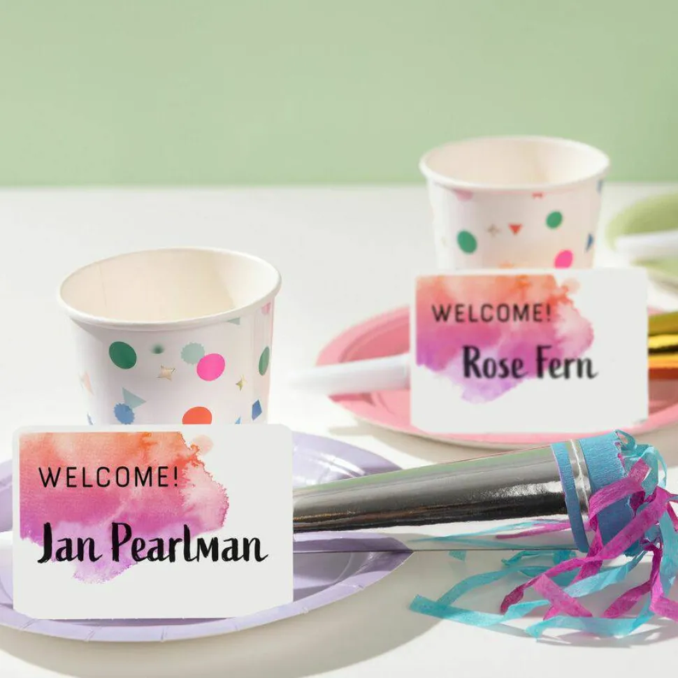 Avery Name Tags, 05147, 2-1/3" x 3-3/8", White, 100 Removable Name Badges