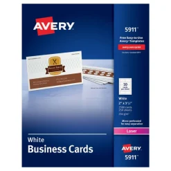 Avery Perforated Business Cards for Laser Printers, 2