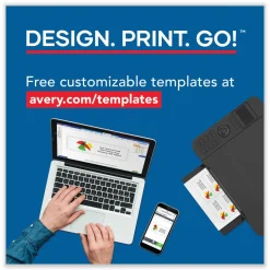 Avery Perforated Business Cards for Laser Printers, 2