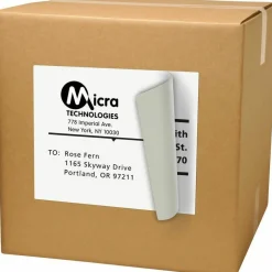 Avery Permanent Full-Sheet Labels, 5165, Laser, 8 1/2
