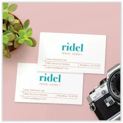 Avery Printable Business Cards With Sure Feed Technology For Inkjet Printers, 2