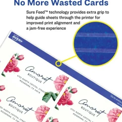 Avery Printable Business Cards with SureFeed