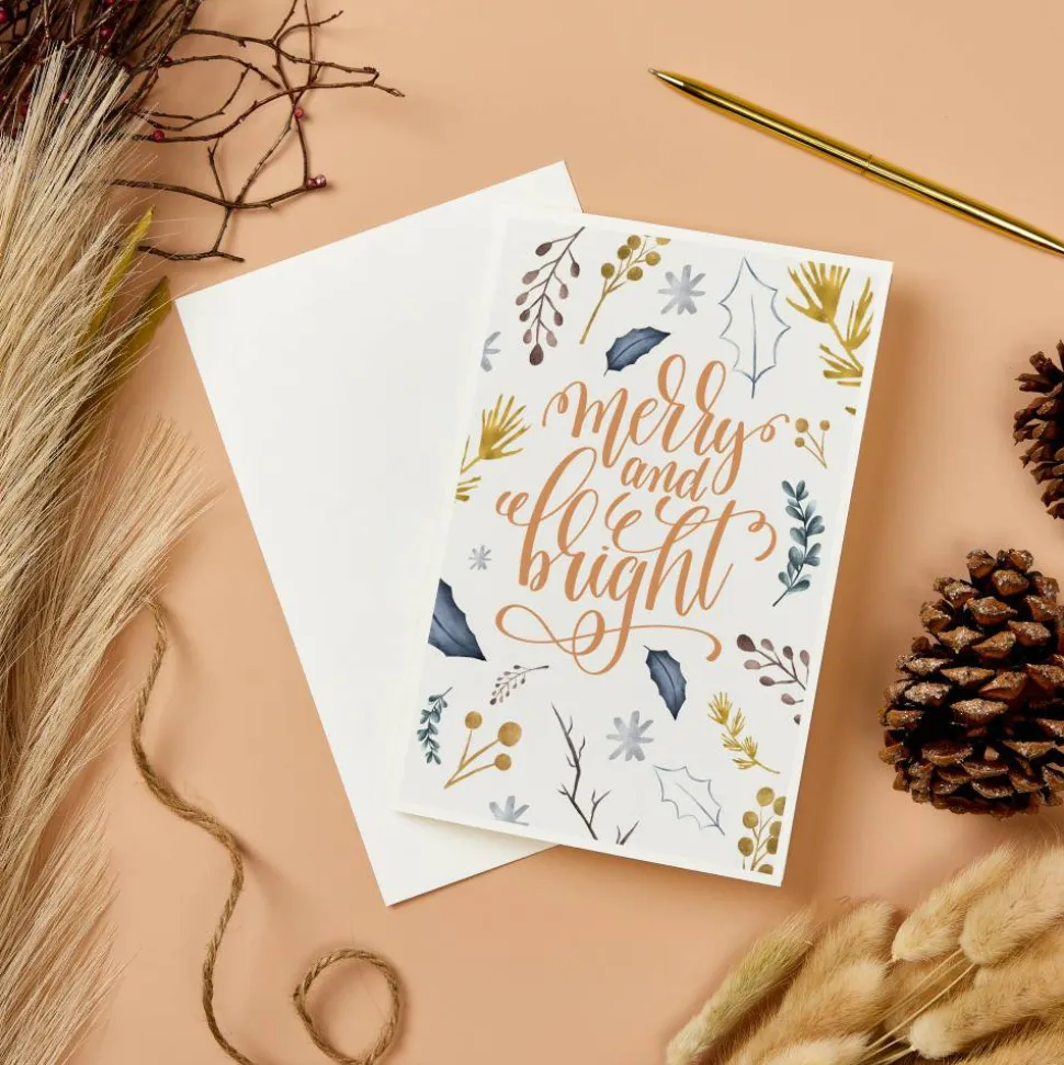 Avery Printable Greeting Cards With Envelopes, Half-Fold, 5.5" x 8.5", Matte White, 30 Blank Greeting Cards