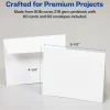 Avery Printable Note Cards With Envelopes, 4.25" x 5.5", Matte White, 60 Blank Note Cards For Inkjet Printers