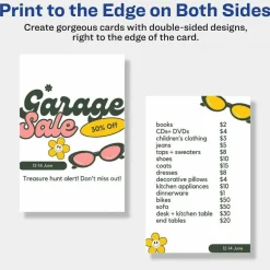Avery Printable Postcards With Sure Feed Technology, 4