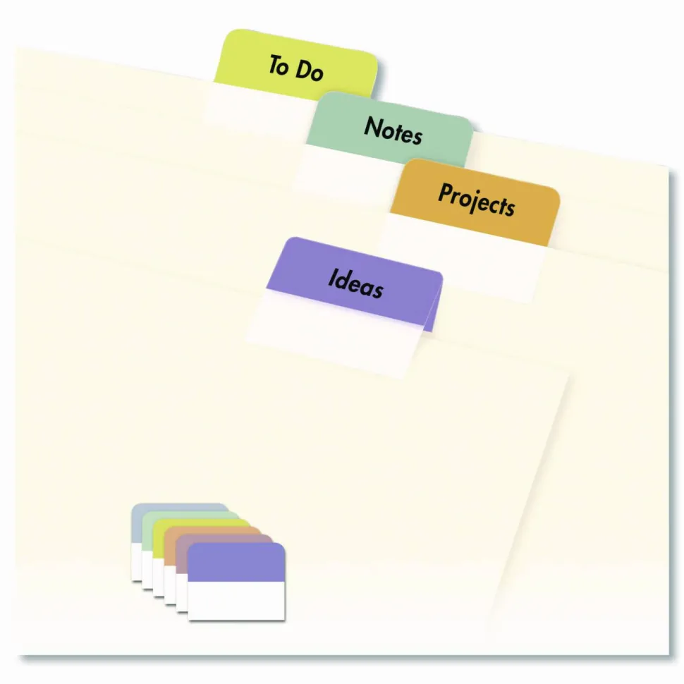 Avery Printable Self-Adhesive Tabs 16281, 1-1/4" x 1", 96 Tabs