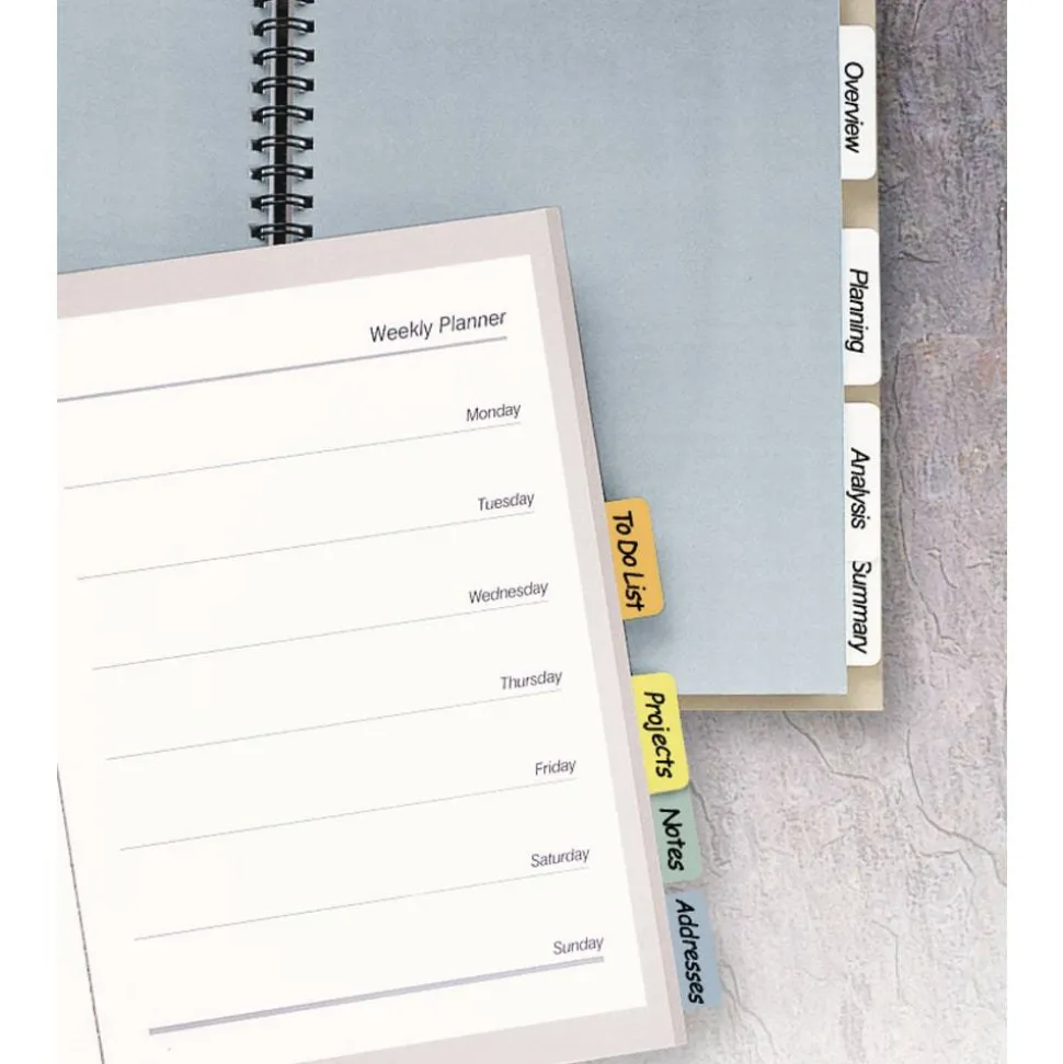 Avery Printable Self-Adhesive Tabs 16281, 1-1/4" x 1", 96 Tabs
