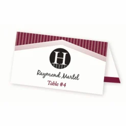 Avery Printable Tent Cards With Sure Feed Technology, 2" x 3 1/2", White, Pack Of 160 Cards