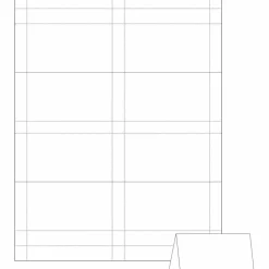 Avery Printable Tent Cards With Sure Feed Technology, 2