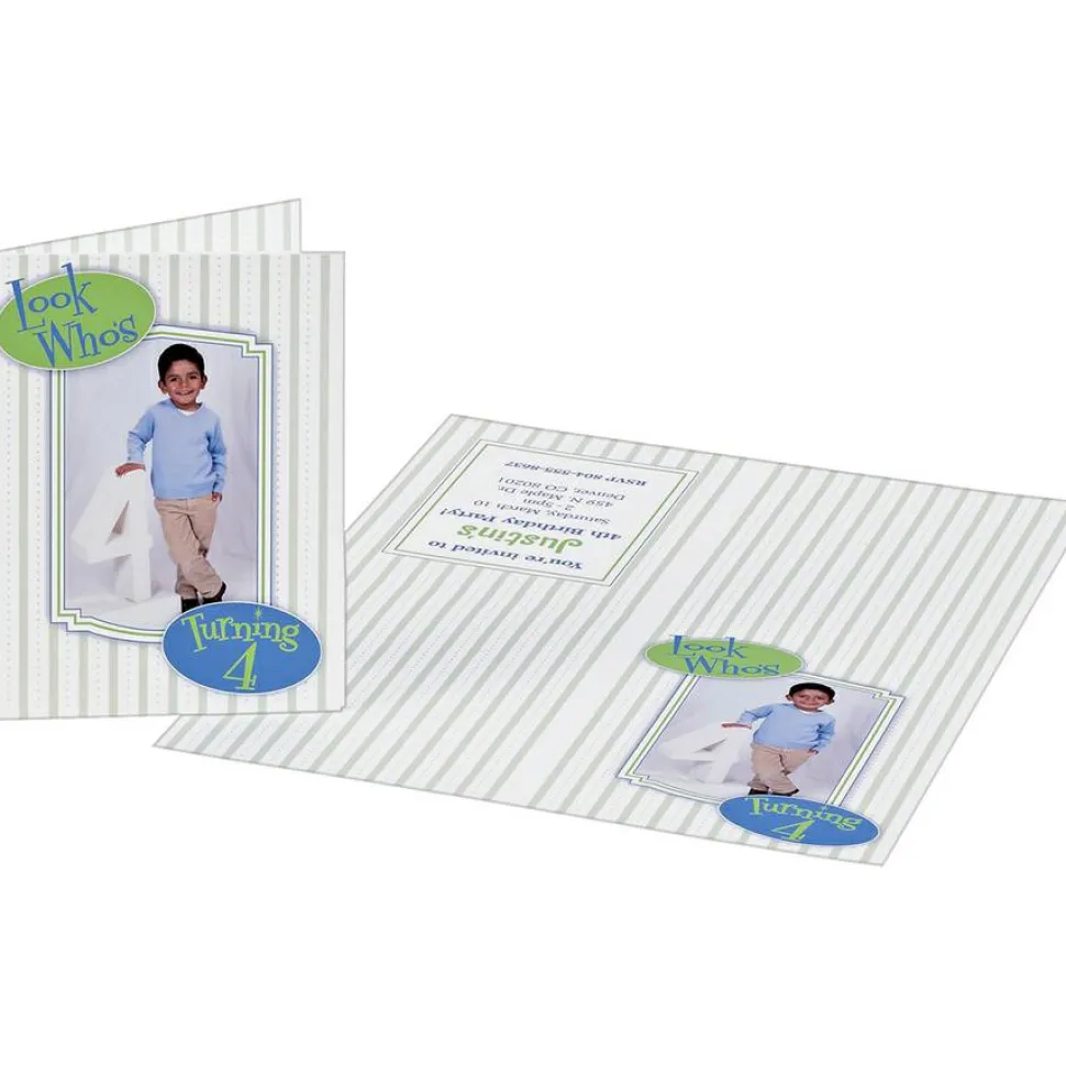 Avery Quarter-Fold Greeting Card Stock With Envelopes, Matte White, 4.25" x 5.5", 80 Lb, Pack Of 20