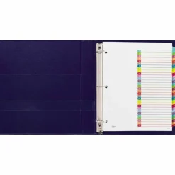 Avery Ready Index 1-31 Tab With Customizable Table Of Contents Binder Dividers, 8-1/2