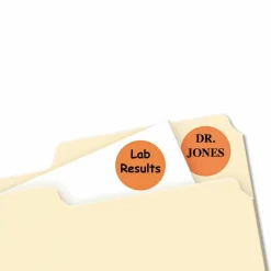Avery Removable Color-Coding Labels, 5465, Round, 3/4