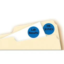 Avery Removable Color-Coding Labels, 5469, Round, 3/4