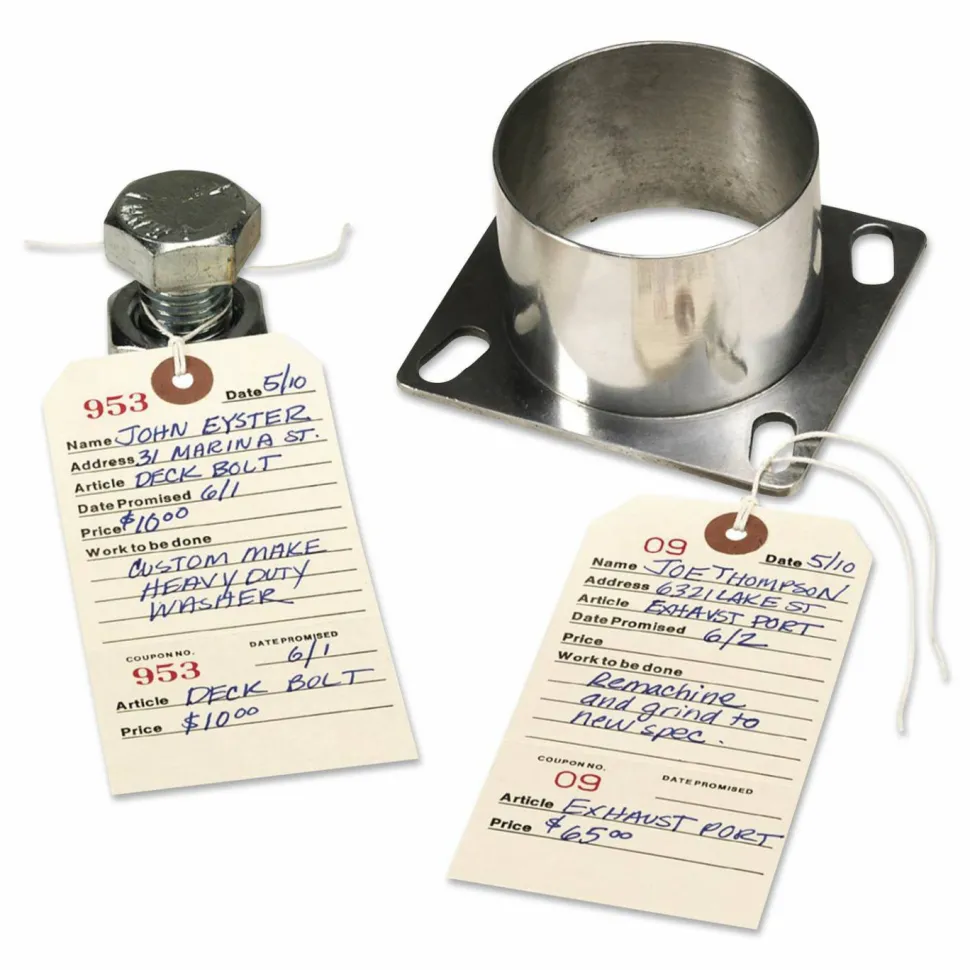Avery Repair Tags, 2.63" x 5.25", Box Of 500