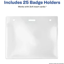 Avery(R) Heavy Duty Badge Holders, 3