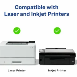 Avery(R) Printable Postcards, 4.25" x 5.5" , Textured White, 120 Blank Postcards for Inkjet and laser Printers (3380)