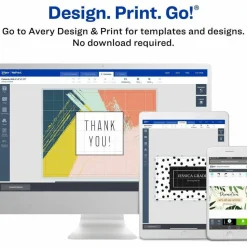 Avery(R) Printable Postcards, 4.25