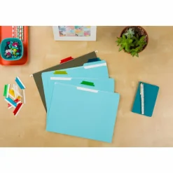 Avery Self-Adhesive Index Tabs With Printable Inserts, 2