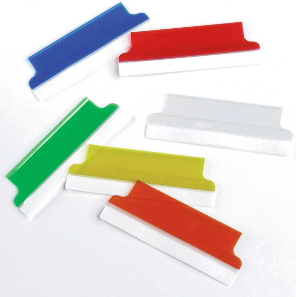 Avery Self-Adhesive Index Tabs With Printable Inserts, 2", Assorted, Pack Of 25