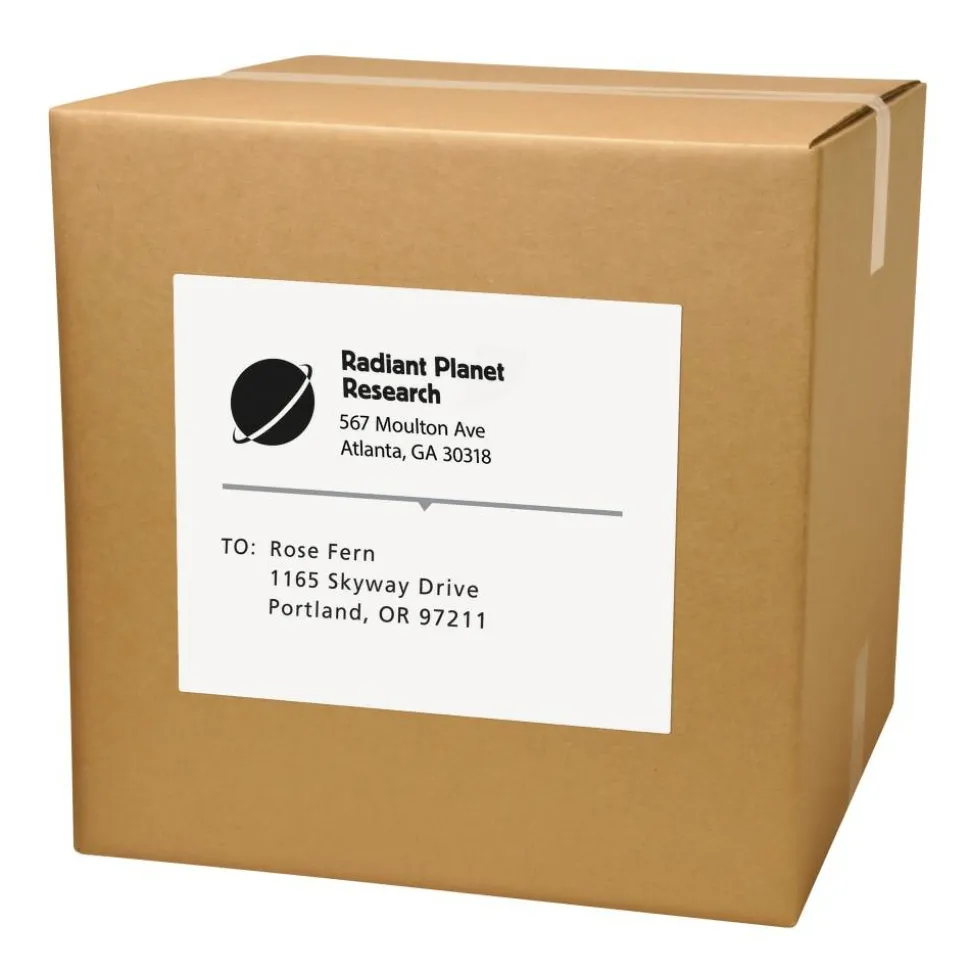 Avery Shipping Labels for Copiers, 8-1/2" x 11" , 100 Labels (5353)