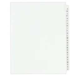 Avery Standard Collated Legal Dividers, Avery Style, Side-Tab, A-Z, 8 1/2