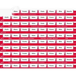 Avery 8 Tab Easy Print & Apply Clear Label Sheet Refills (11226)