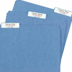 Avery TrueBlock Extra-Large Permanent Inkjet/Laser File Folder Labels, 5027, 15/16