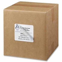 Avery TrueBlock Shipping Labels With Sure Feed Technology, 5264, Rectangle, 3 1/3" x 4", White, Pack Of 150